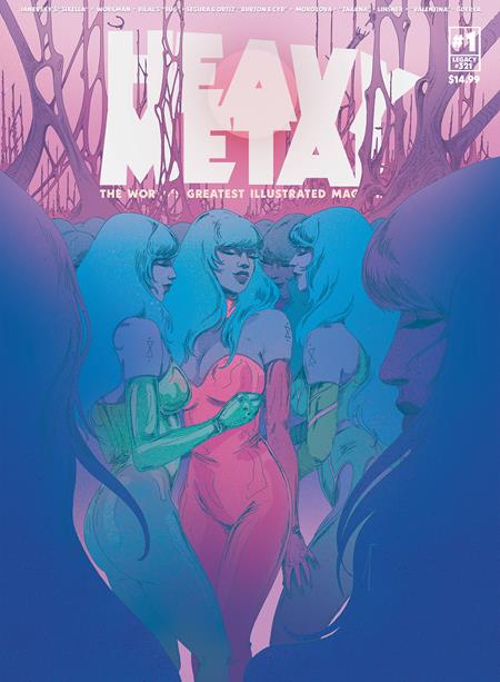 HEAVY METAL MAGAZINE #1 Cover 'E' JANEVSKY