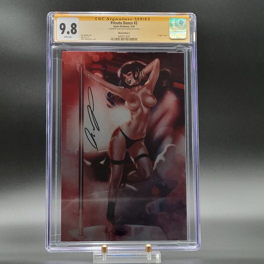 Private Dance #2 Elias Chatzoudis Spicy CGC Signature Series 9.8 Metallic Variant