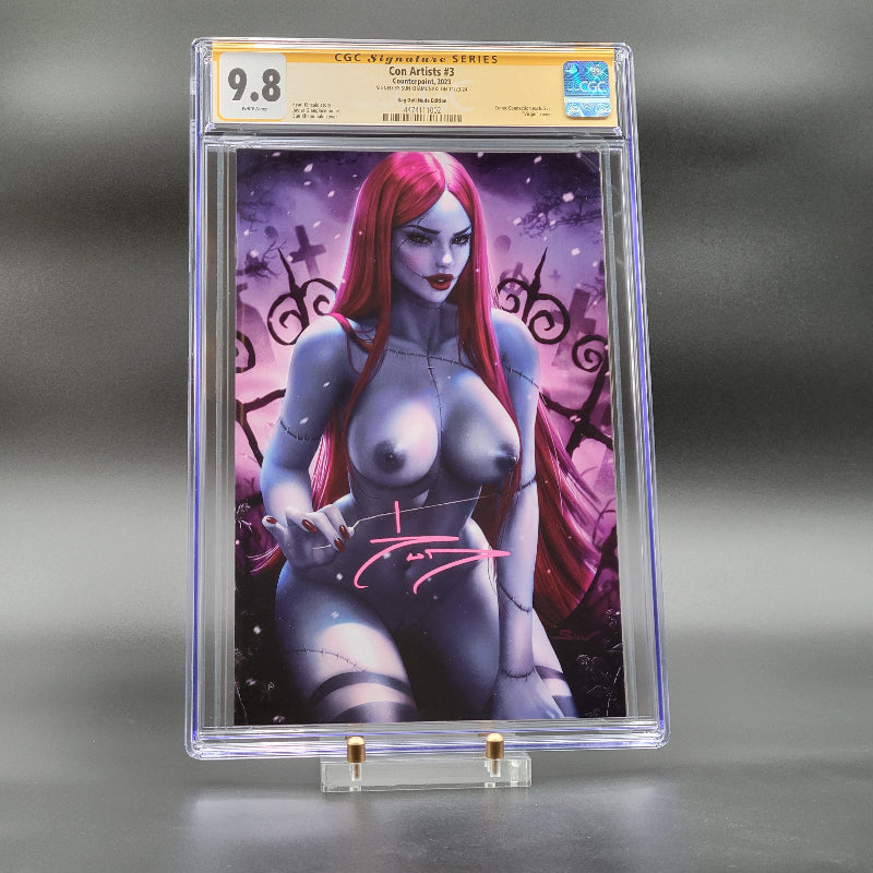 Con Artists #3 'Rag Doll' NUDE Virgin CGC 9.8 SIGNED