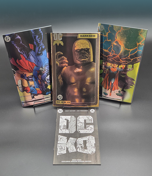 DC K.O. Lights Out Blind Bag DARKSEID MARK SPEARS 1:100 FOILS BUNDLE