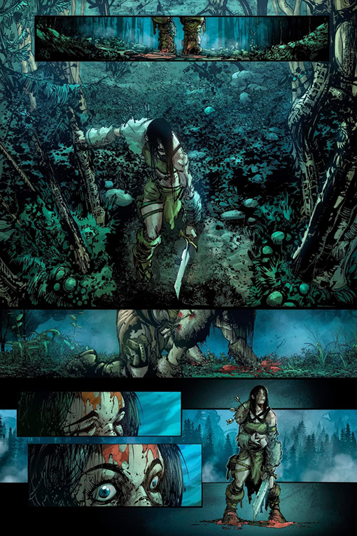 Rayna: The Bastard Queen #1-3 FULL RUN VARIANT