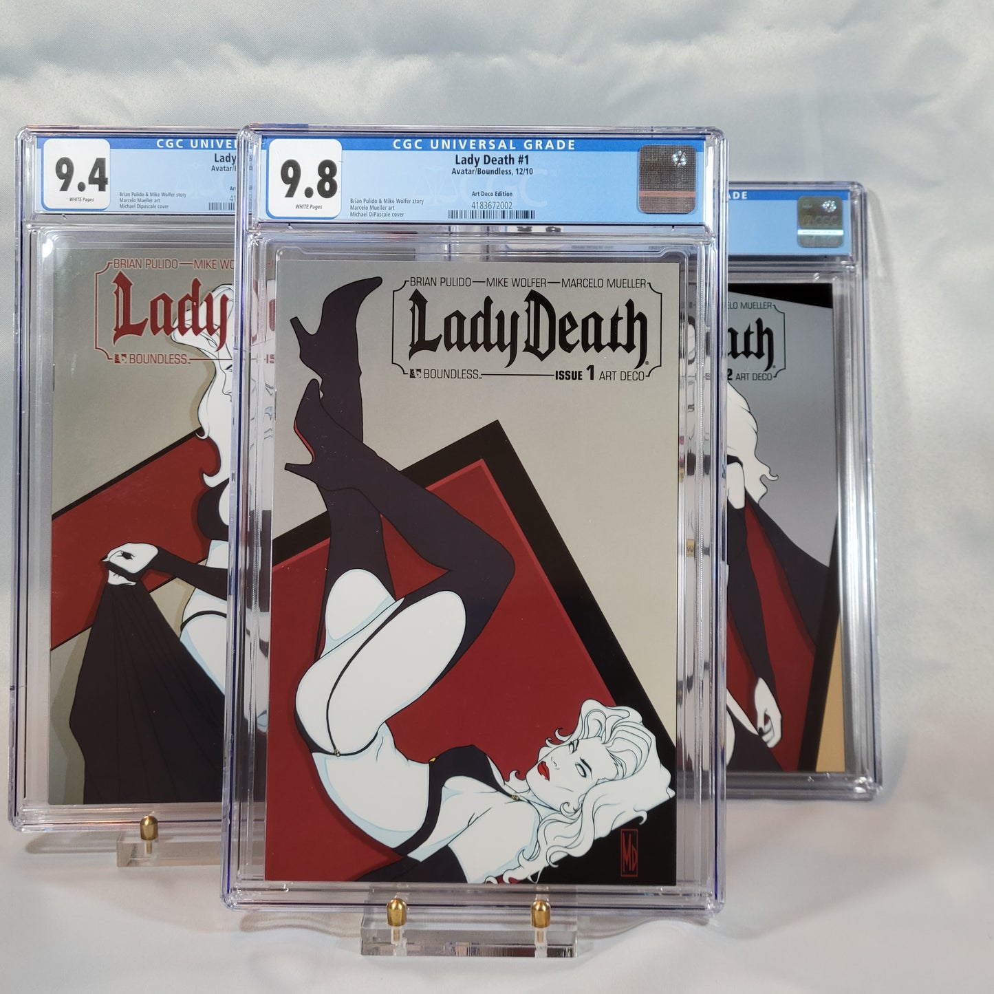 Lady Death Boundless "Art Deco" FULL RUN Collection