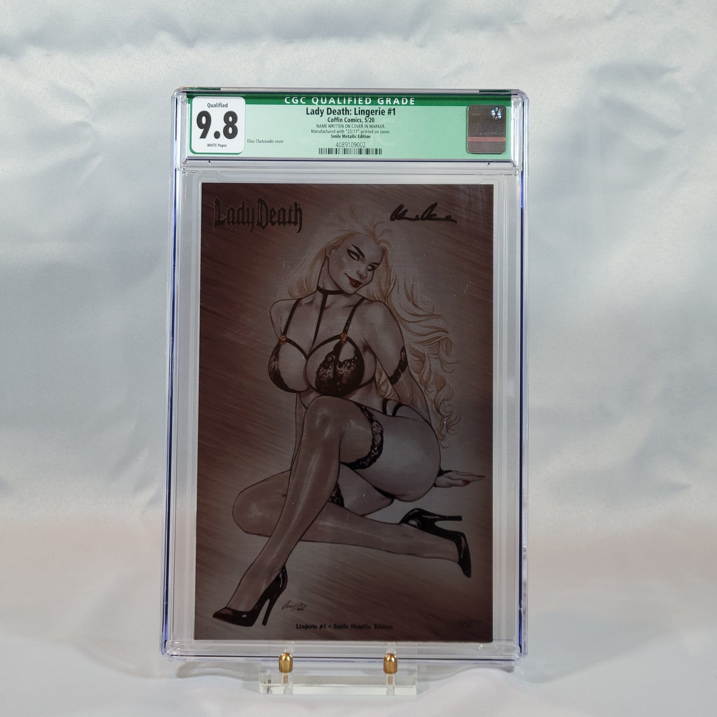 Lady Death: Lingerie #1 "Smile" Metallic Edition