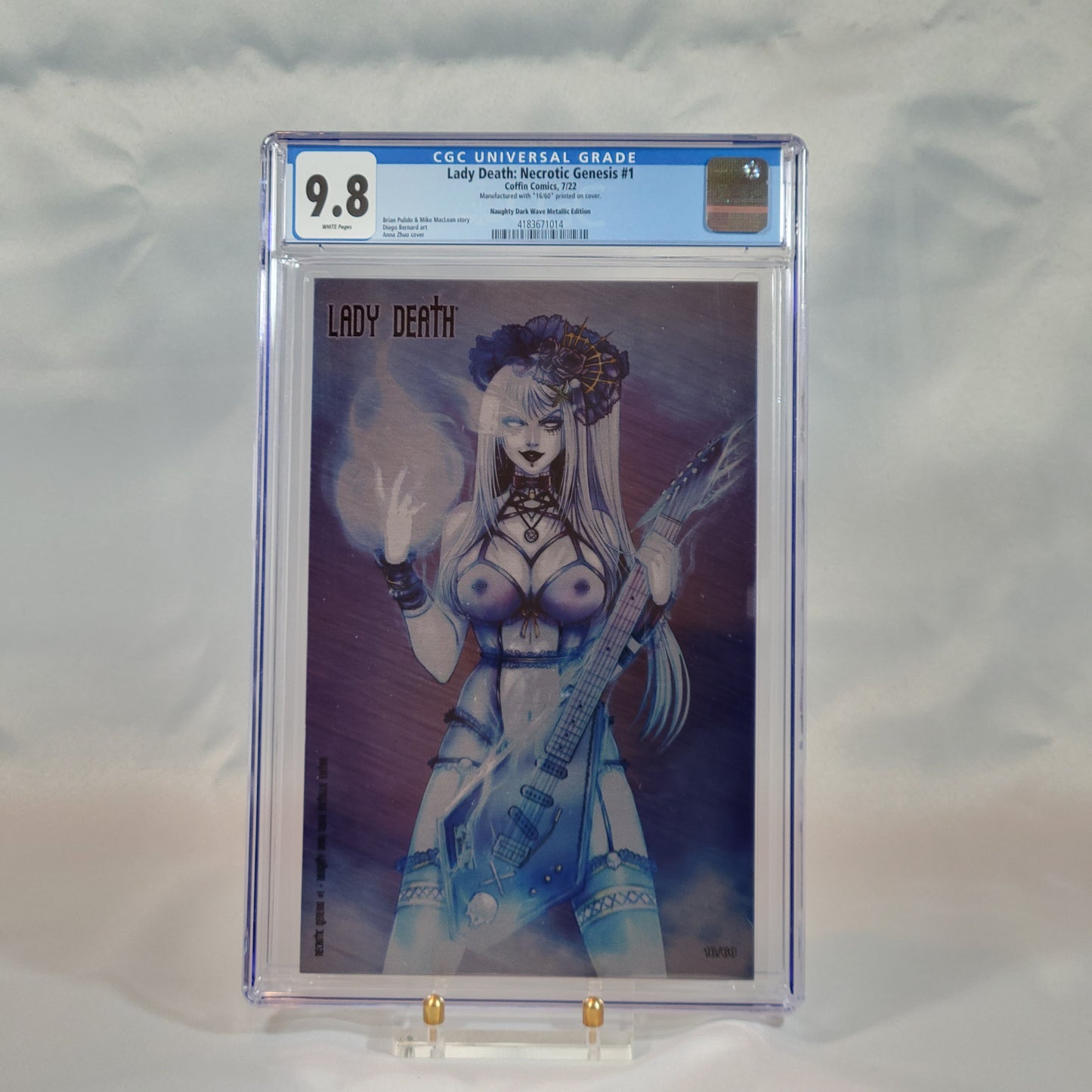 Lady Death: Necrotic Genesis "Dark Wave" Naughty Metallic Edition