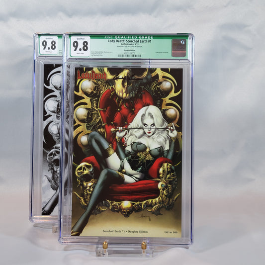 Lady Death: Scorched Earth #1 "Naughty & Secret" Signed Collection