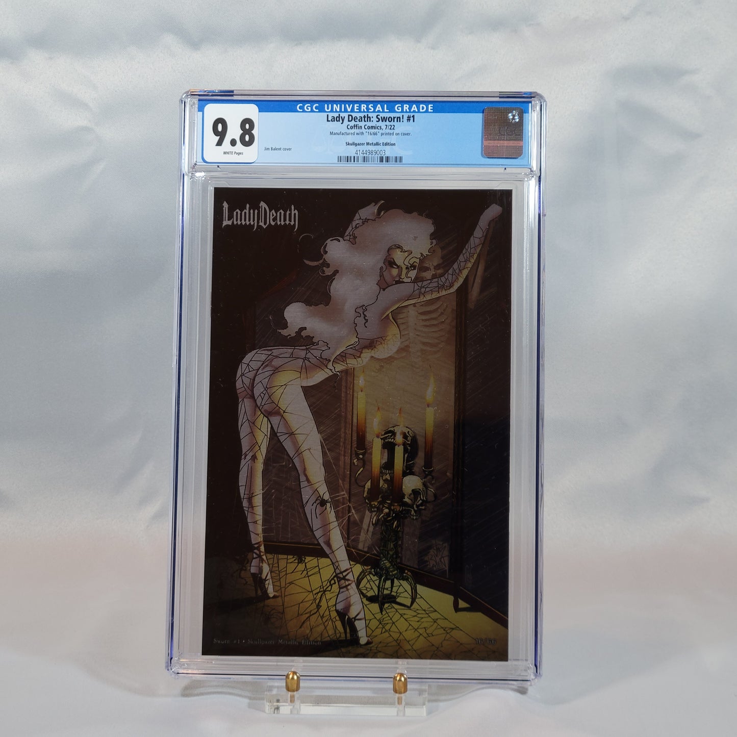 Lady Death: Sworn! #1 "Skullgazer" Metallic Edition