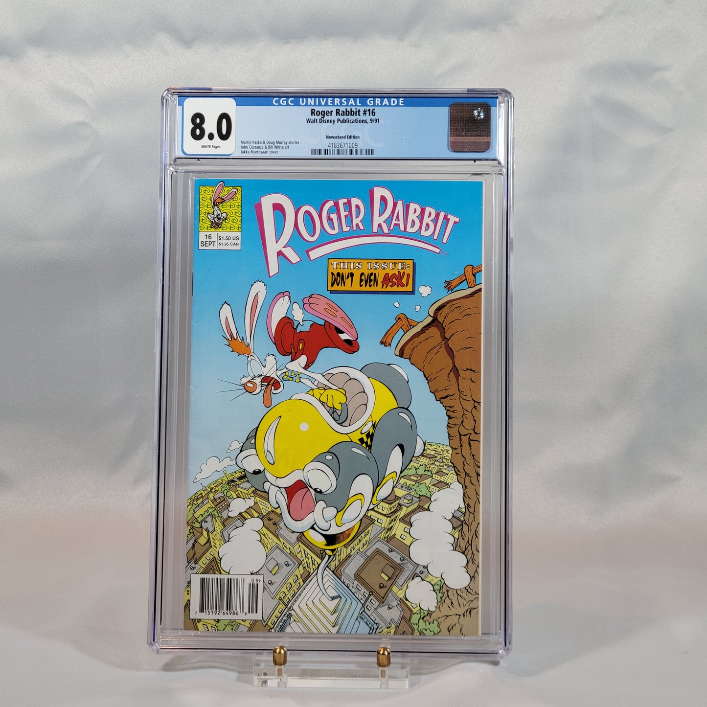 Roger Rabbit FULL RUN Collection + 1988 Trading Card Set