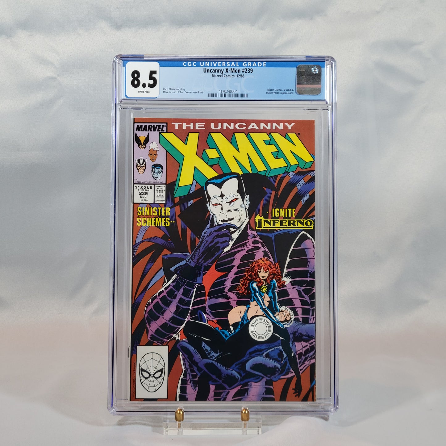 Uncanny X-Men #239-243 "Inferno" Set