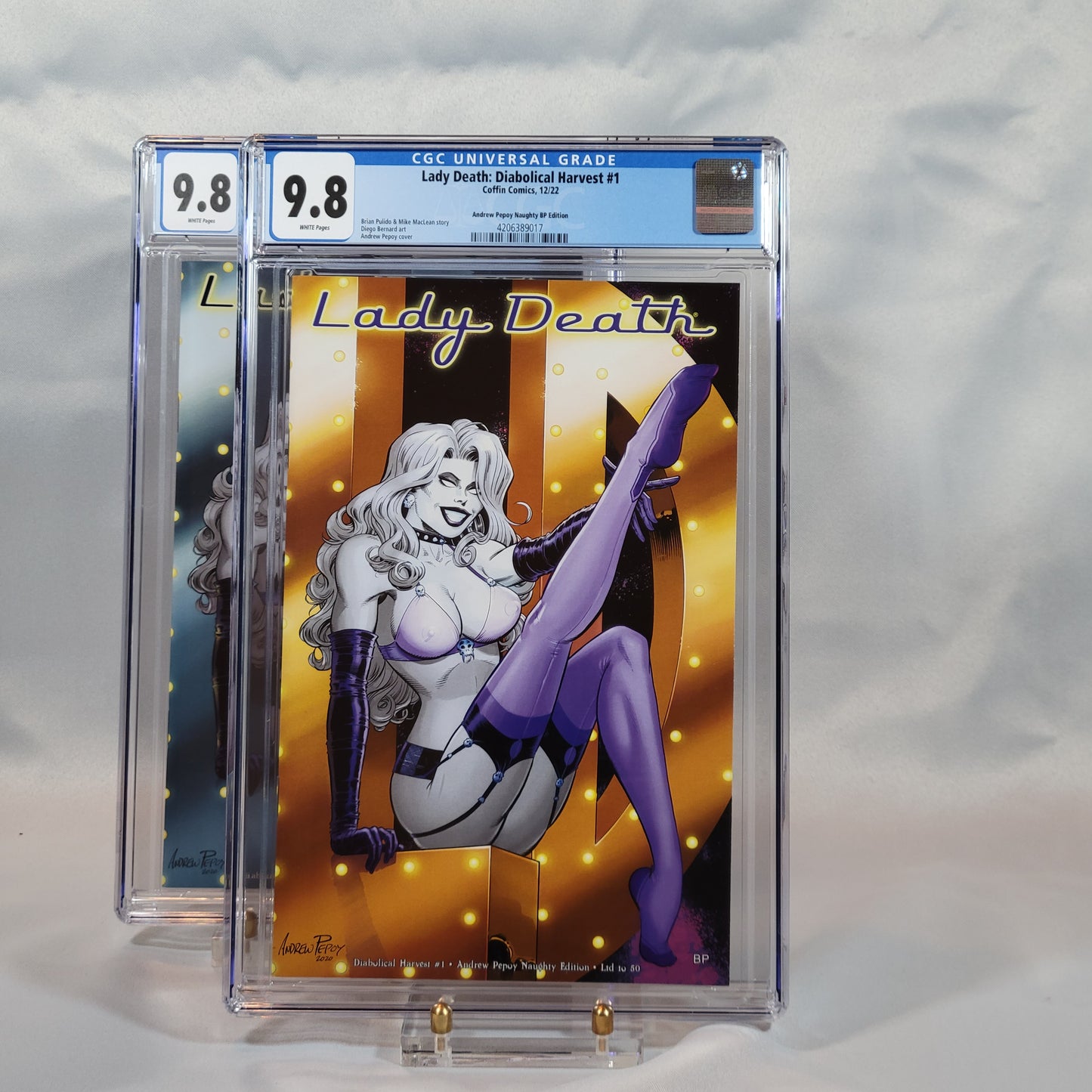 Lady Death: Diabolical Harvest #1 Andrew Pepoy Edition Brian Pulido Collection
