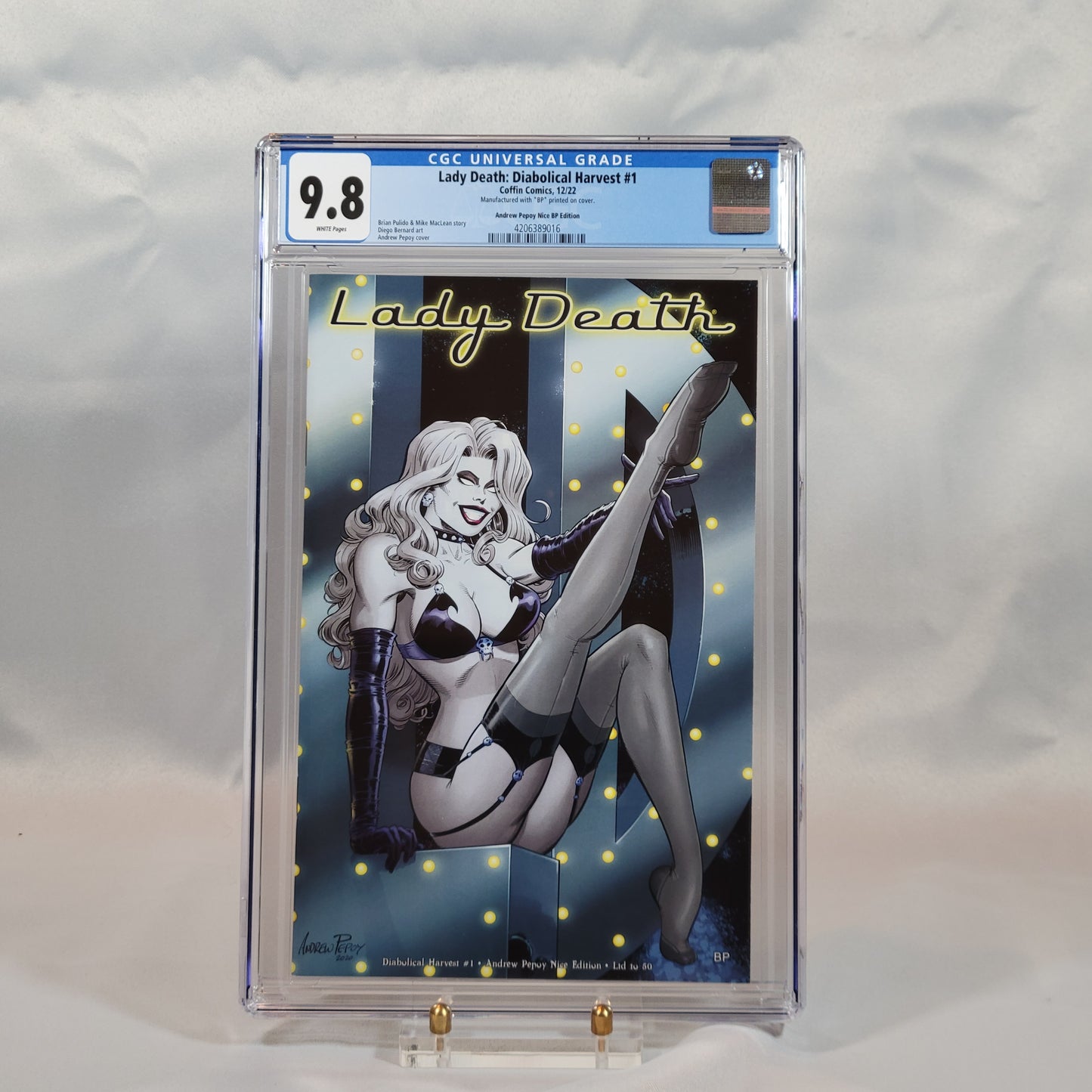 Lady Death: Diabolical Harvest #1 Andrew Pepoy Edition Brian Pulido Collection