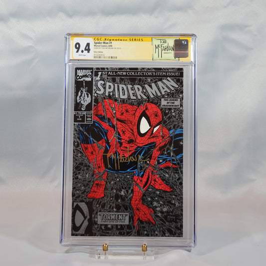 Spider-Man: #1 Silver Variant Signature Series