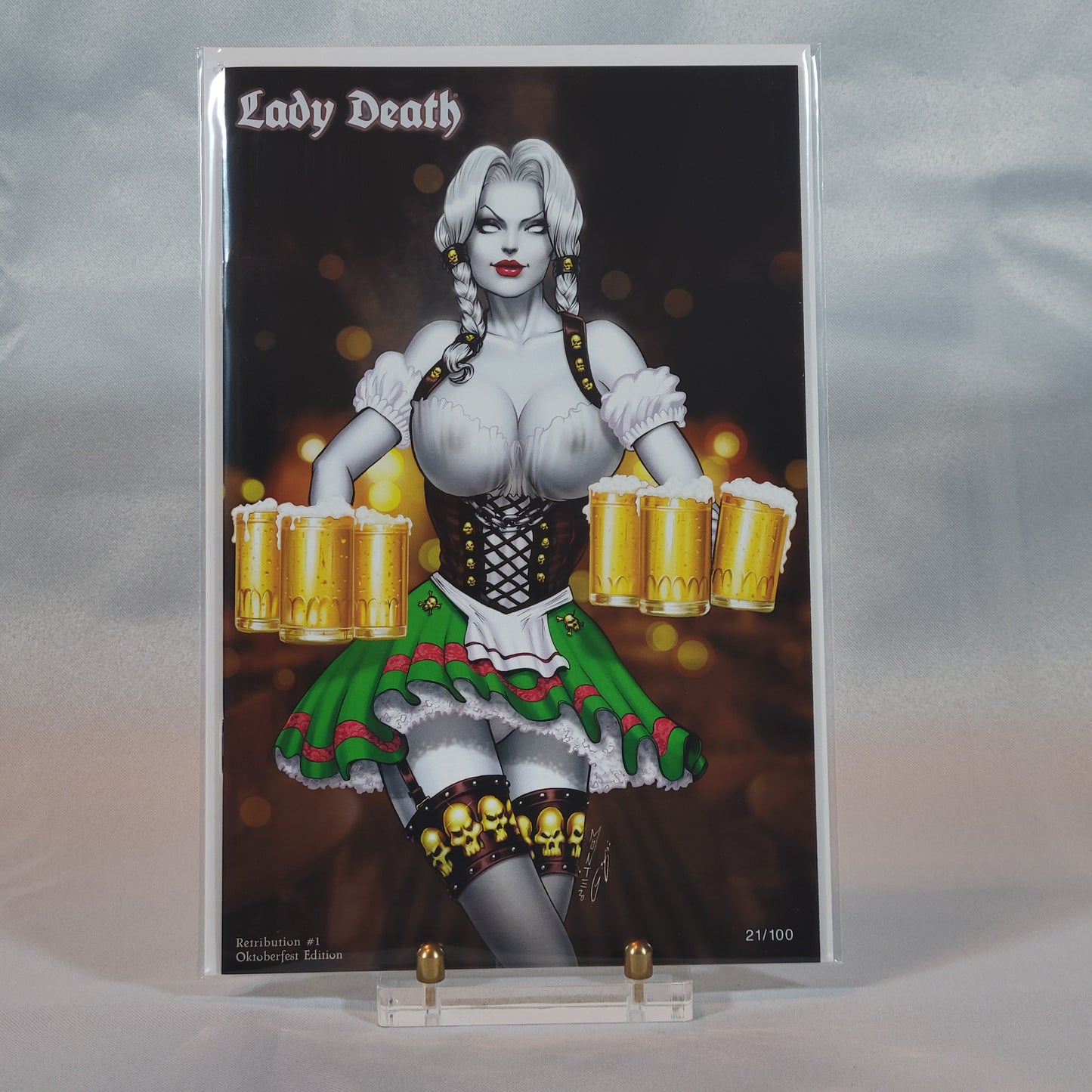 Lady Death: Retribution #1 NAUGHTY Oktoberfest Edition