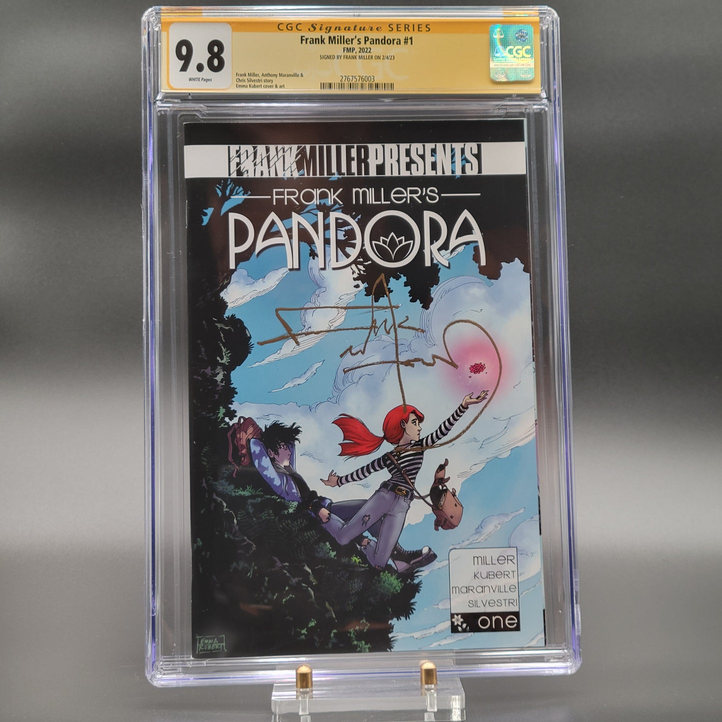 Pandora #1 Signed FRANK MILLER