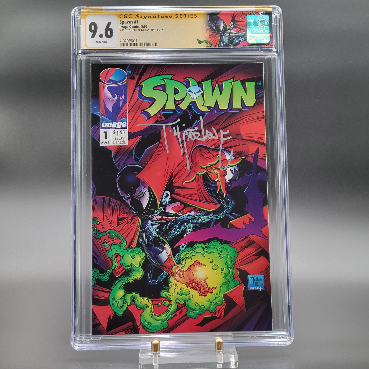 Spawn: #1 Signed