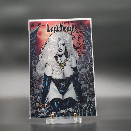 Lady Death: Treacherous Infamy #1 "Relish Metallic" Edition ARTIST REMARQUE