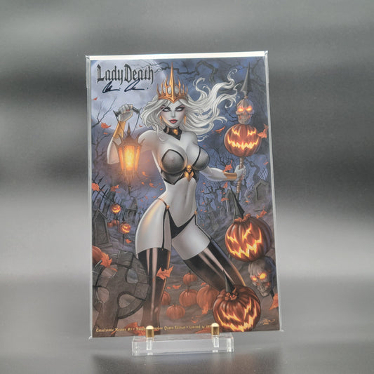 Lady Death: Cataclysmic Majesty #1 "Naughty Pumpkin Queen" Edition