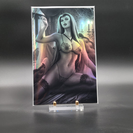 Faro Lily Munster Naughty Lingerie B&W Holofoil Edition