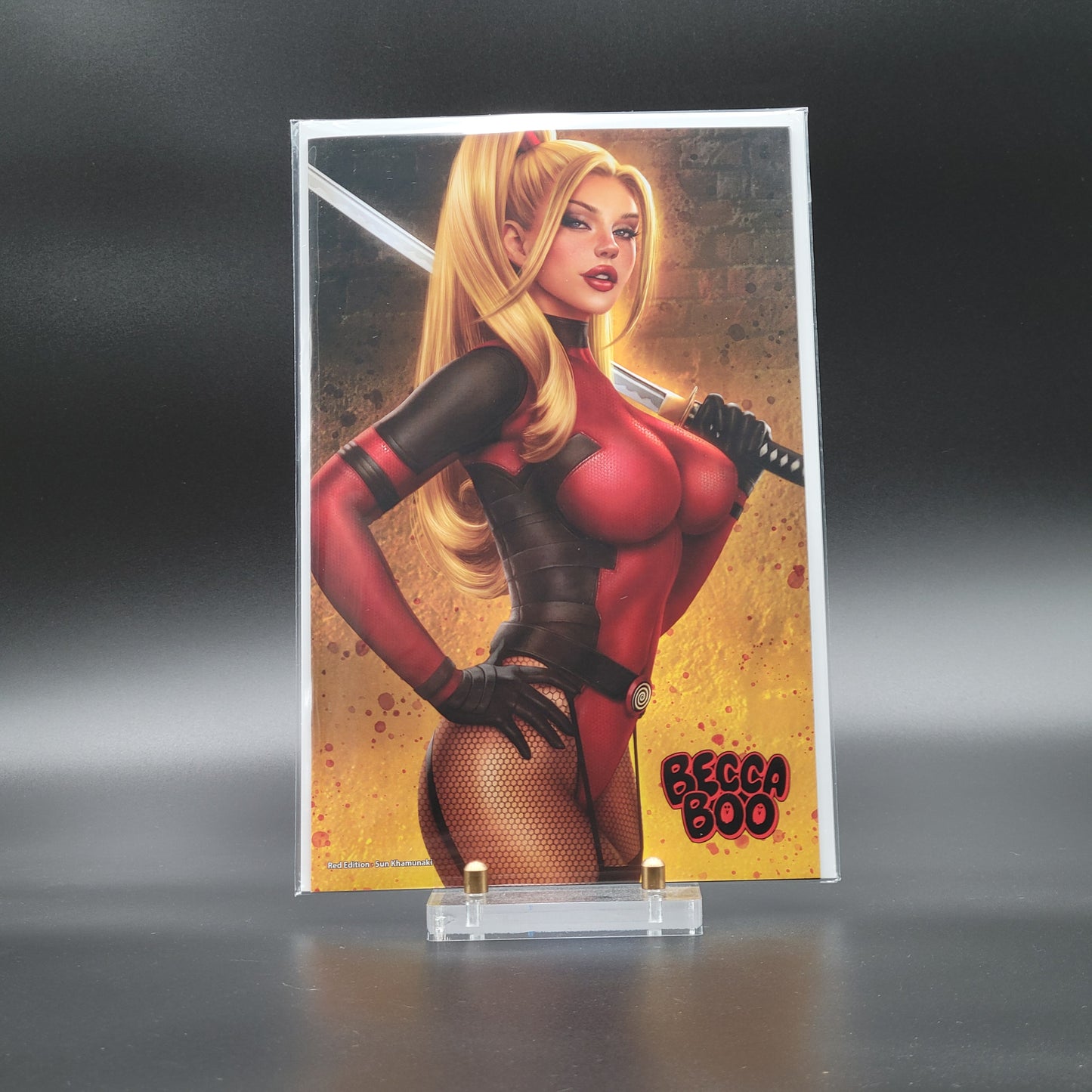 Becca Boo #2 Wolverine and Deadpool Homage NAUGHTY Edition