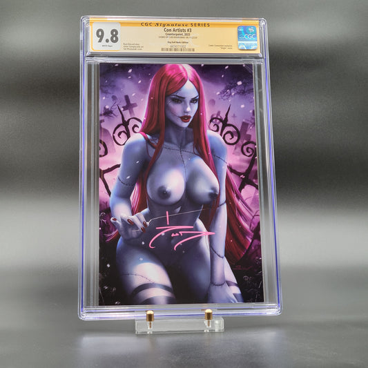 Con Artists #3 'Rag Doll' NUDE Virgin CGC 9.8 SIGNED