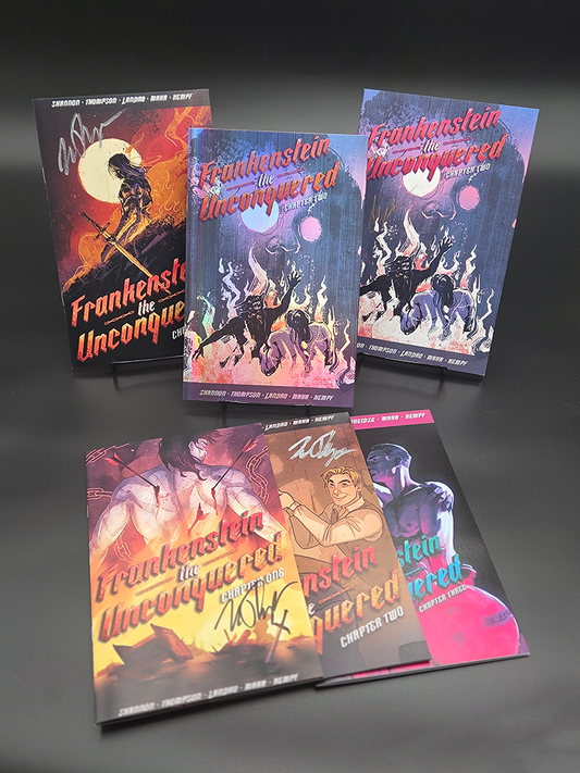 Frankenstein the Unconquered 6 ISSUE SIGNED SET