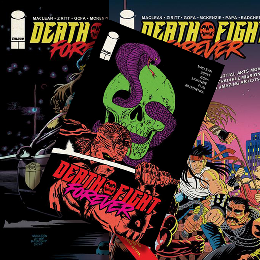 DEATH FIGHT FOREVER #1 & 2 SET (OF 5) PLUS Alexis Ziritt Variant