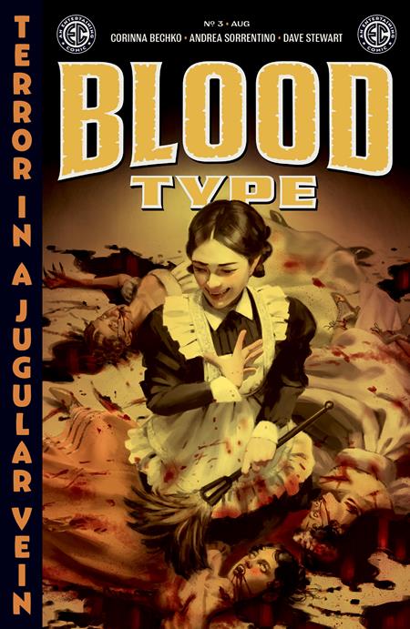 Blood Type #3 Cover 'A' MIGUEL MERCADO EC Comics