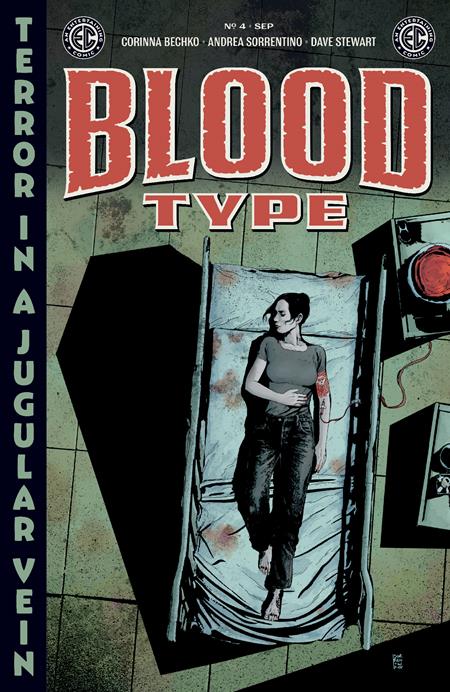 Blood Type #4 Cover 'B' ANDREA SORRENTINO EC Comics