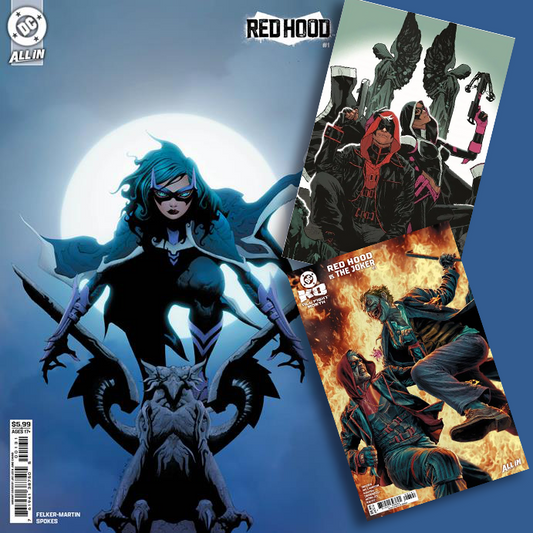 Red Hood #1 Variant (CANCELLED COMIC) Ultimate Fan Bundle