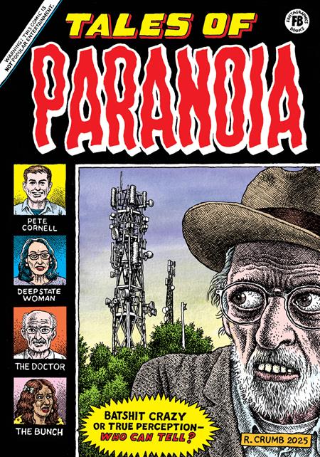TALES OF PARANOIA - NEW ROBERT CRUMB (ONE SHOT)