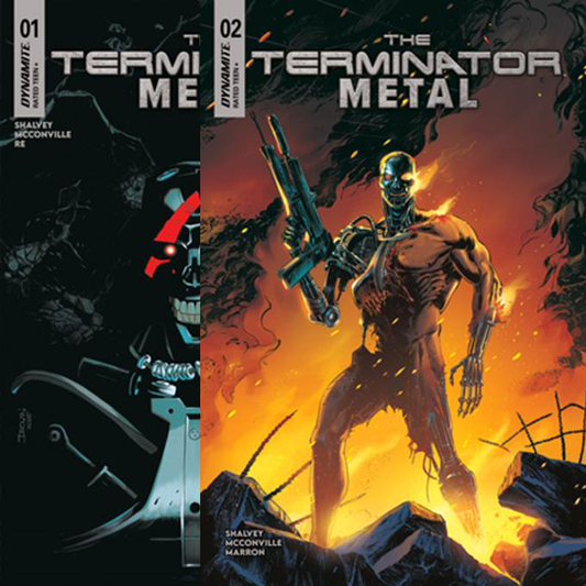 Terminator METAL #1 & #2 SET
