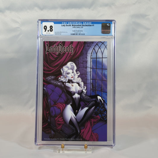 Lady Death: Malevolent Decimation #1 "Naughty Thoughts" Edition