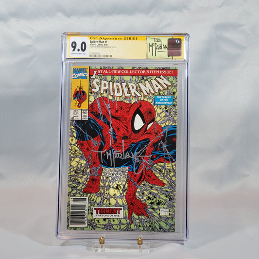 Spider-Man: #1 NEWSSTAND Signature Series