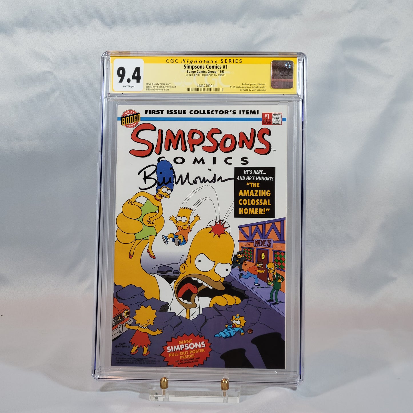 Simpsons Comics #1 Signed